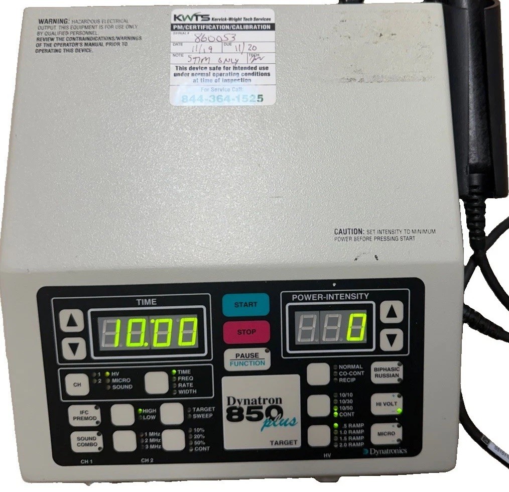 Dynatronics Dynatron 850 Plus Therapy Ultrasound W/ Wand Physical Therapy