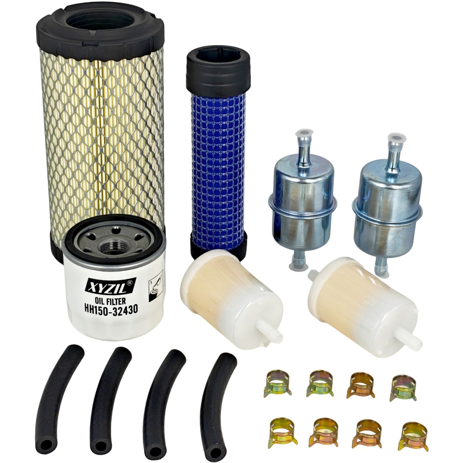 Maintenance Filter Kit for Kubota BX2360 BX24D BX25 GR2120-2 GR2120B-2 G2460G