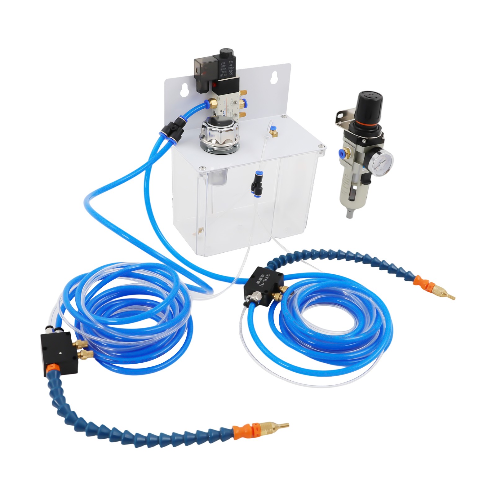 2 Sprayer Lubrication Spray System Cooling Sprayer Coolant Pump Oil Mist Sprayer