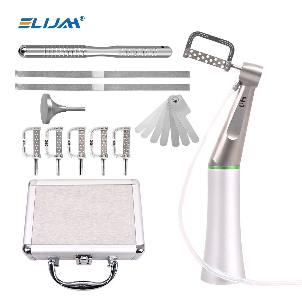 Dental 4:1 Reduction IPR ContraAngle Handpiece Interproximal Stripping Strip Set
