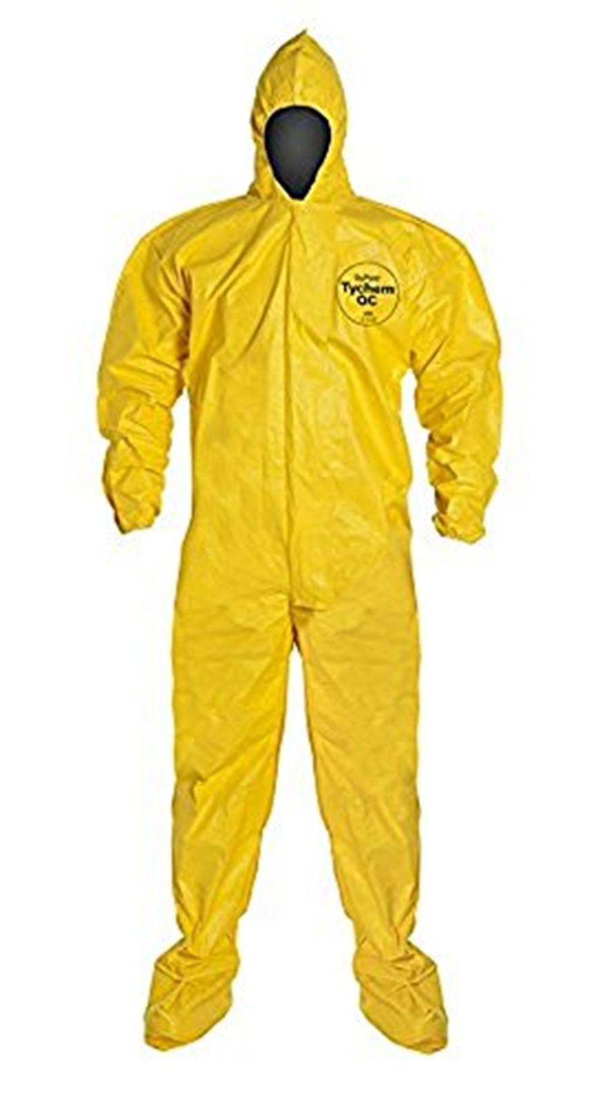 Dupont Tyvek Tychem QC122S Chemical Hazmat Coverall Suit ALL Sizes MD-6XL