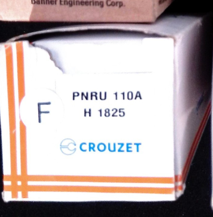 CROUZET PNRU110A Liquid Level Relay 8-Pin Plug-In Spdt 10A 110 Vac NEW