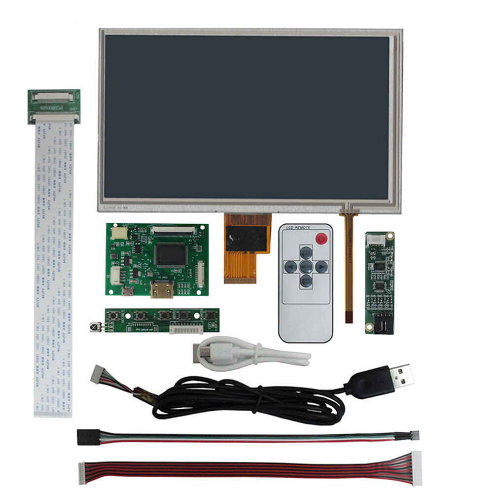 8-inch LCD Display Touch Screen For Raspberry Pi PC Secondary Portable Monitor