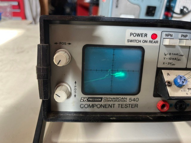 B&K Precision Model 540 Circuit Analyzer Component Tester – Tested/Working