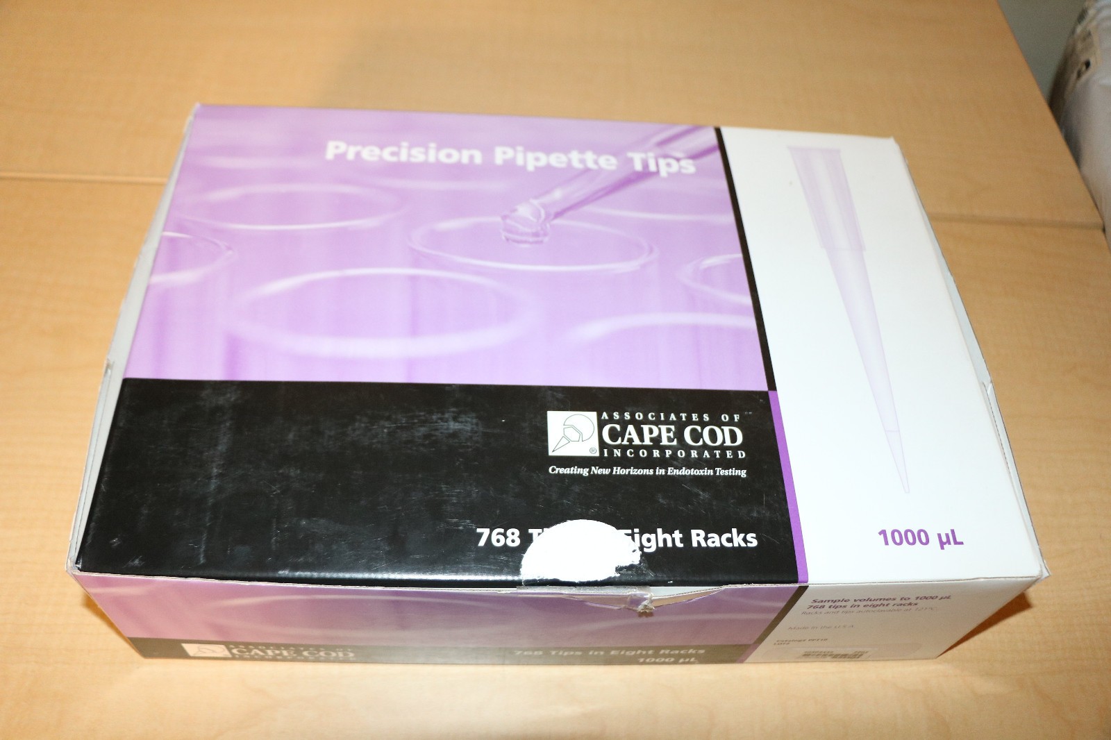 Rainin Mettler Toledo Precision Pipette Tips 1000uL 768/8