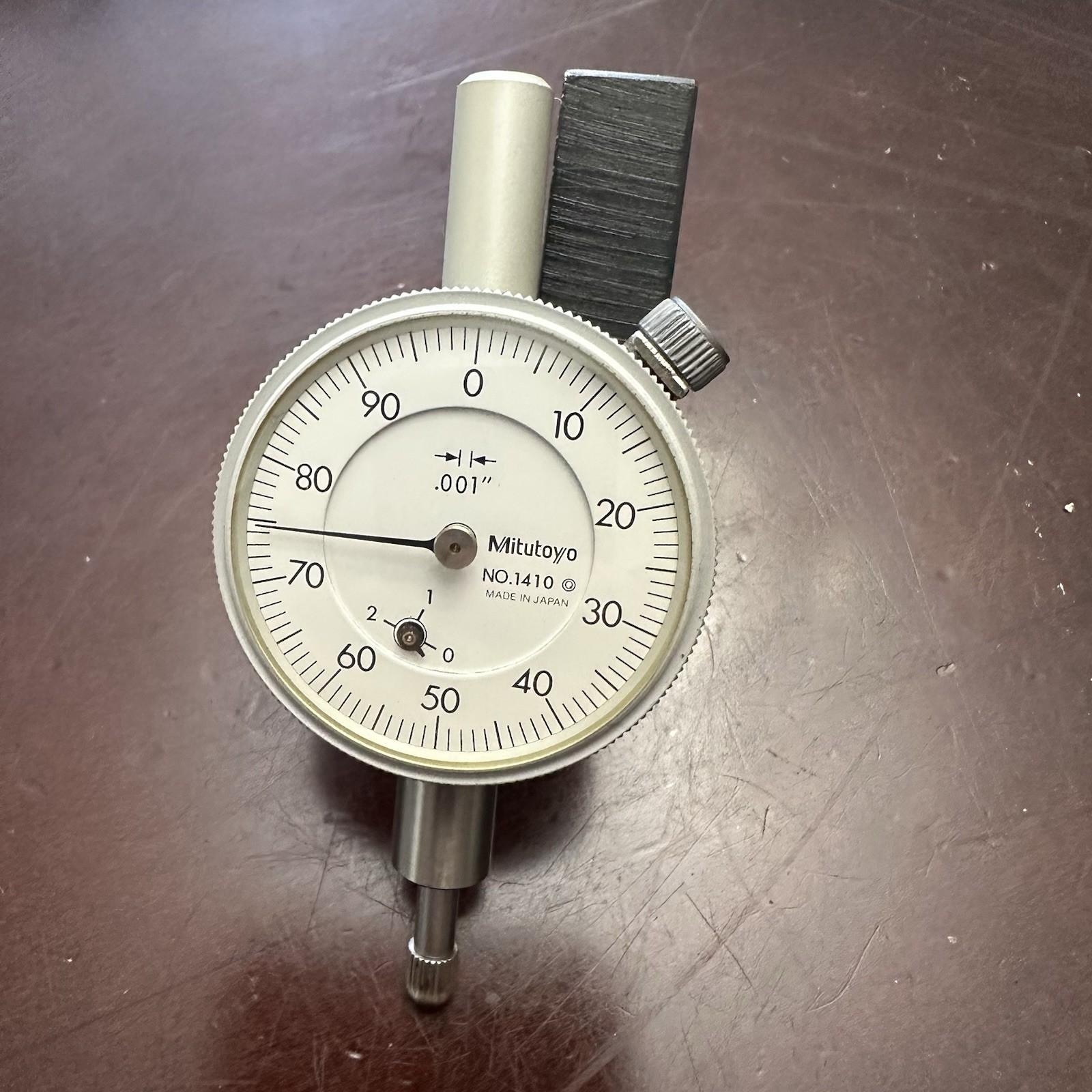 Mitutoyo Dial Indicator Gauge No 1410 Inch Japan Machinist Tool Precision Machin