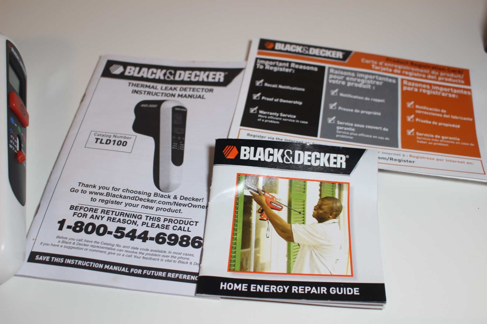 Black & Decker Thermal Leak Detector (TLD100) – GUC Tested