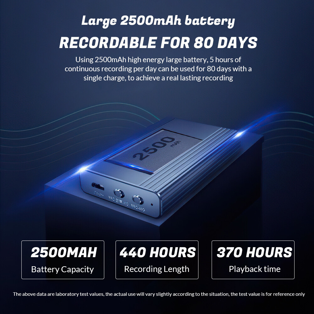 Spy Digital Voice Recorder Mini Hidden Audio Recording Device +32GB Card