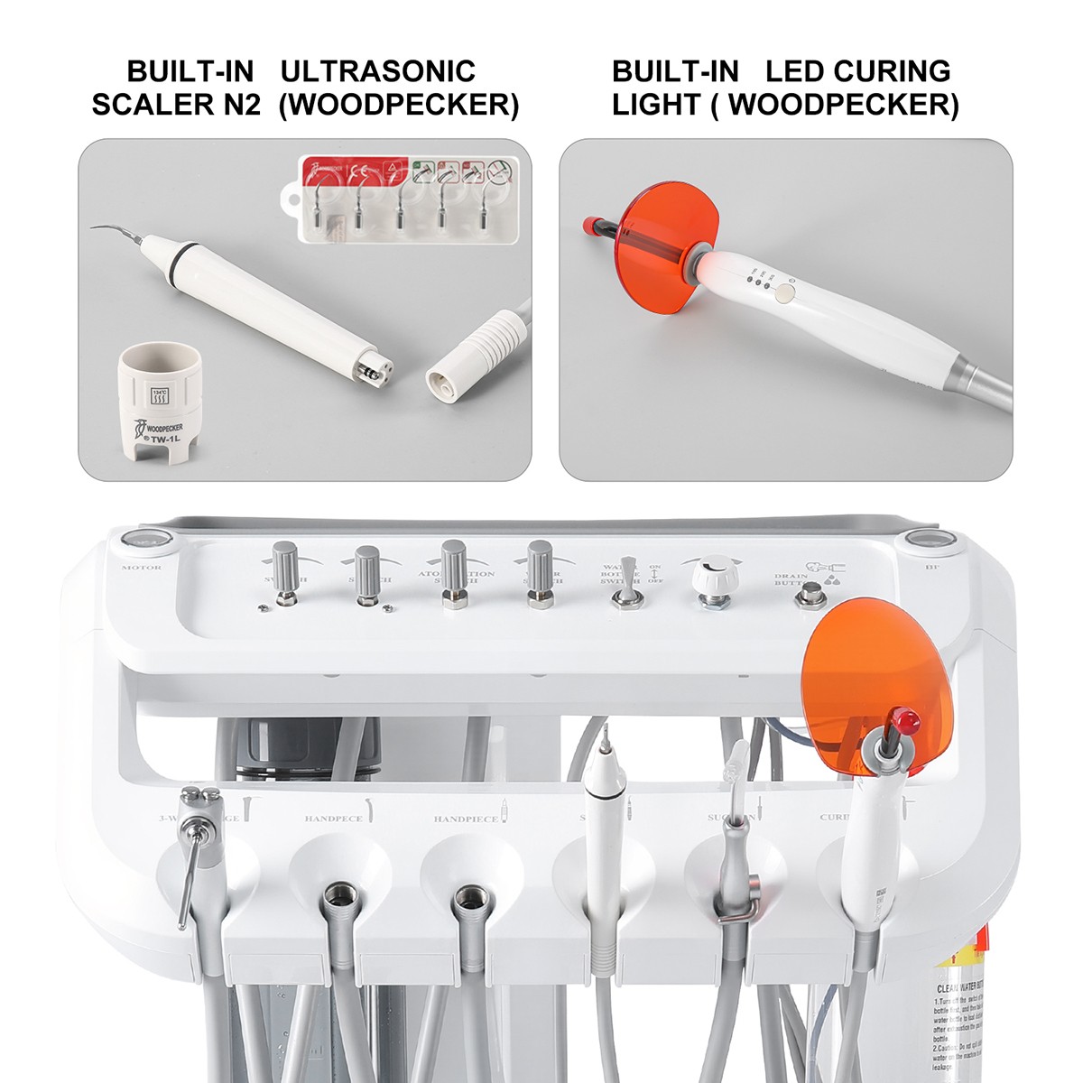 Dental Composite Polishing Kit RA Burs Silicone Polisher 2.35mm fit Contra Angle