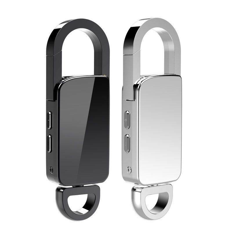 Mini Hidden Audio Recorder Voice Activated Listening Device Keychain MP3 Player