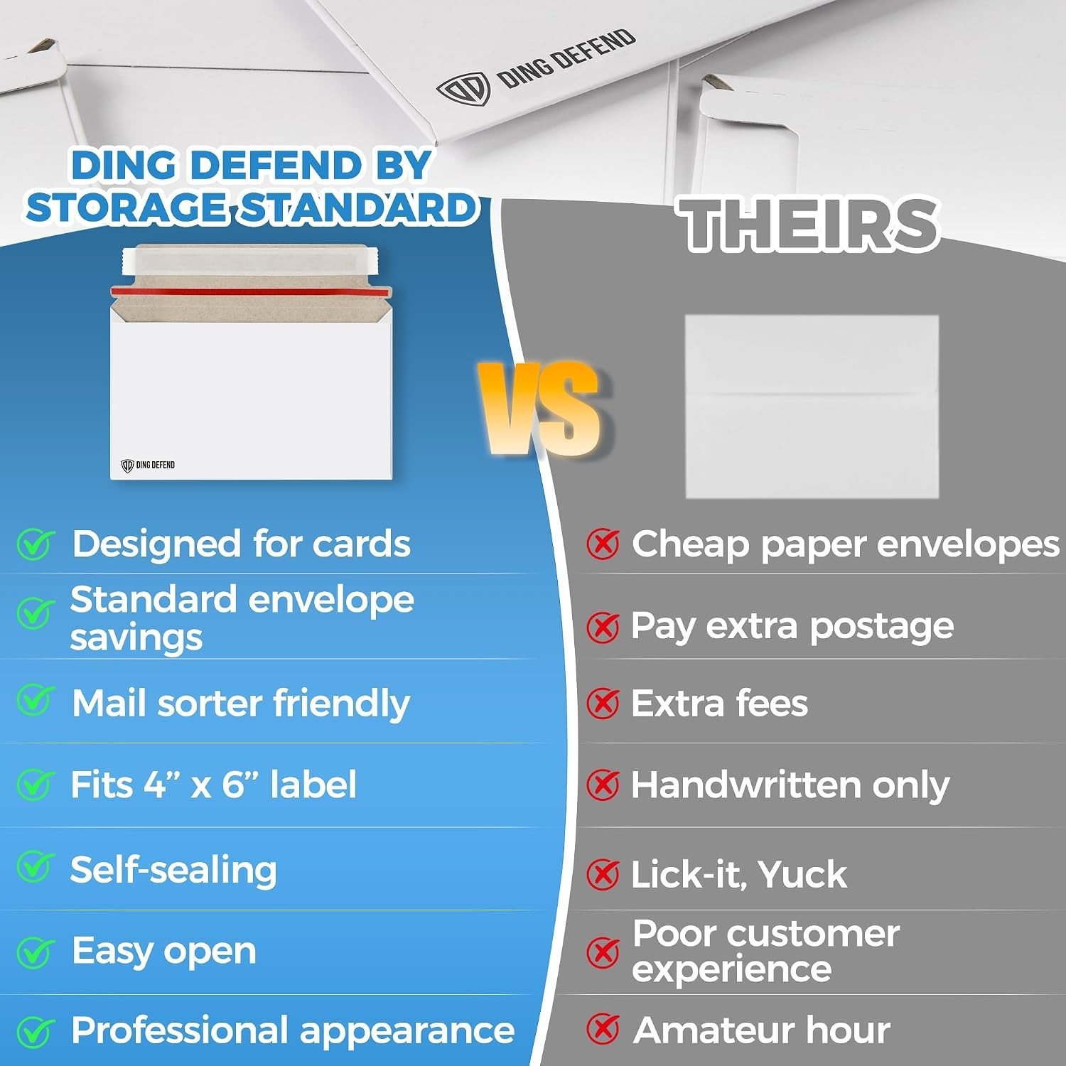 Reliable Trading Card Shipping Solution – Pack of 110