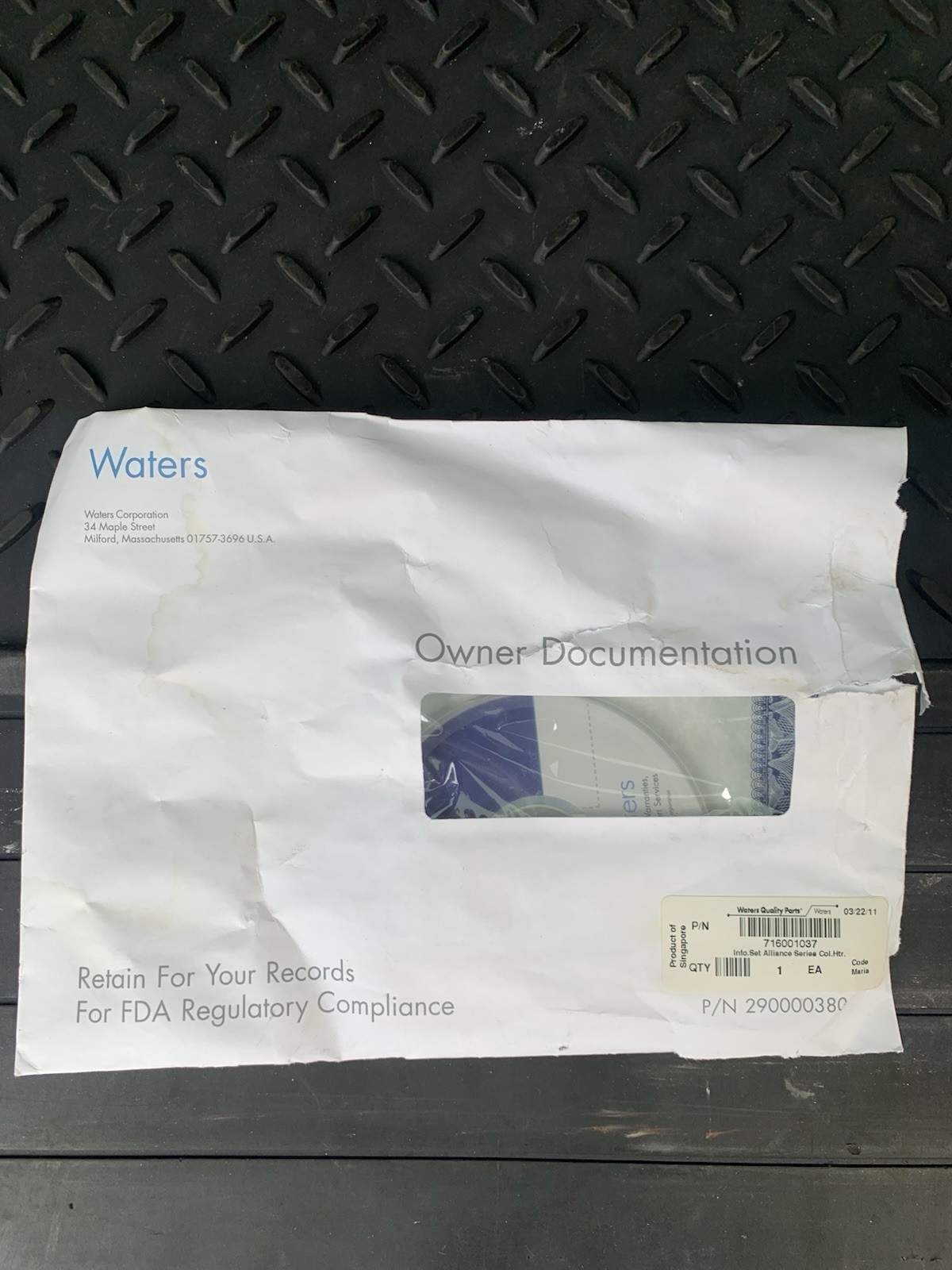 Waters 186001863 Alliance Column Heater For HPLC Separations Module