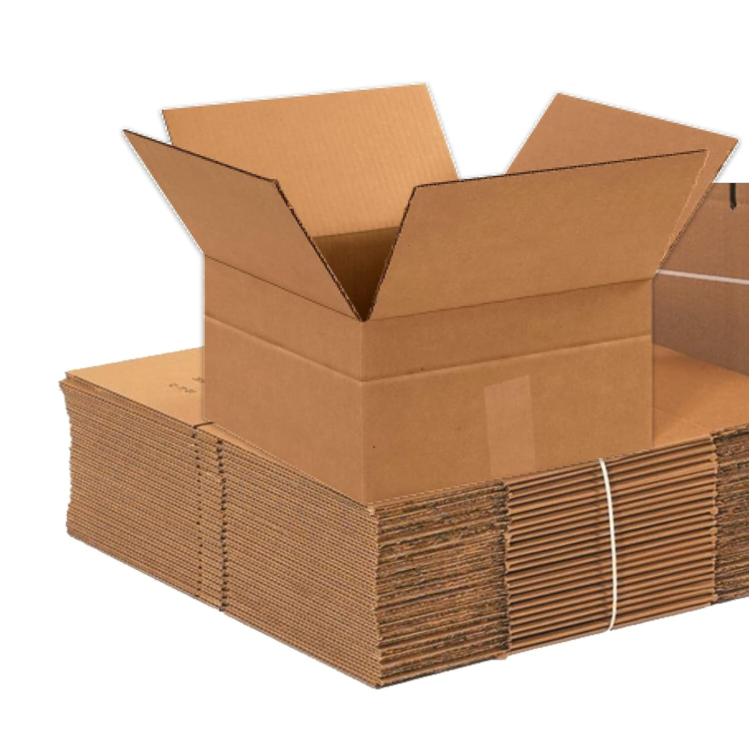 25 12″ x 12″ x 6″ Multi-Depth Corrugated Boxes