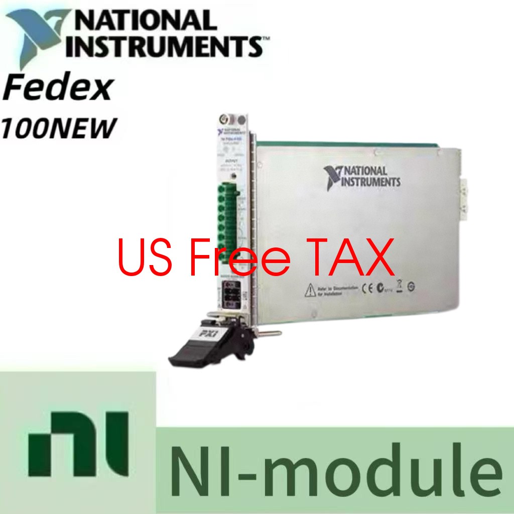 New NI PXIe-4137, PXI Source Measure Unit,±200V,±1 ADC,±3 A Pulsed, Up to 40 W#P