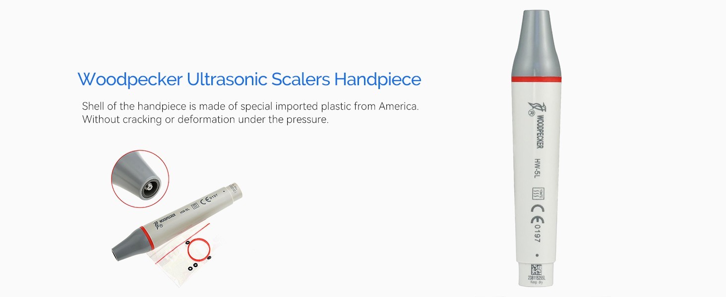 US Woodpecker Dental Built in Ultrasonic Piezo Scaler UDS-N3 LED Handpiecce EMS