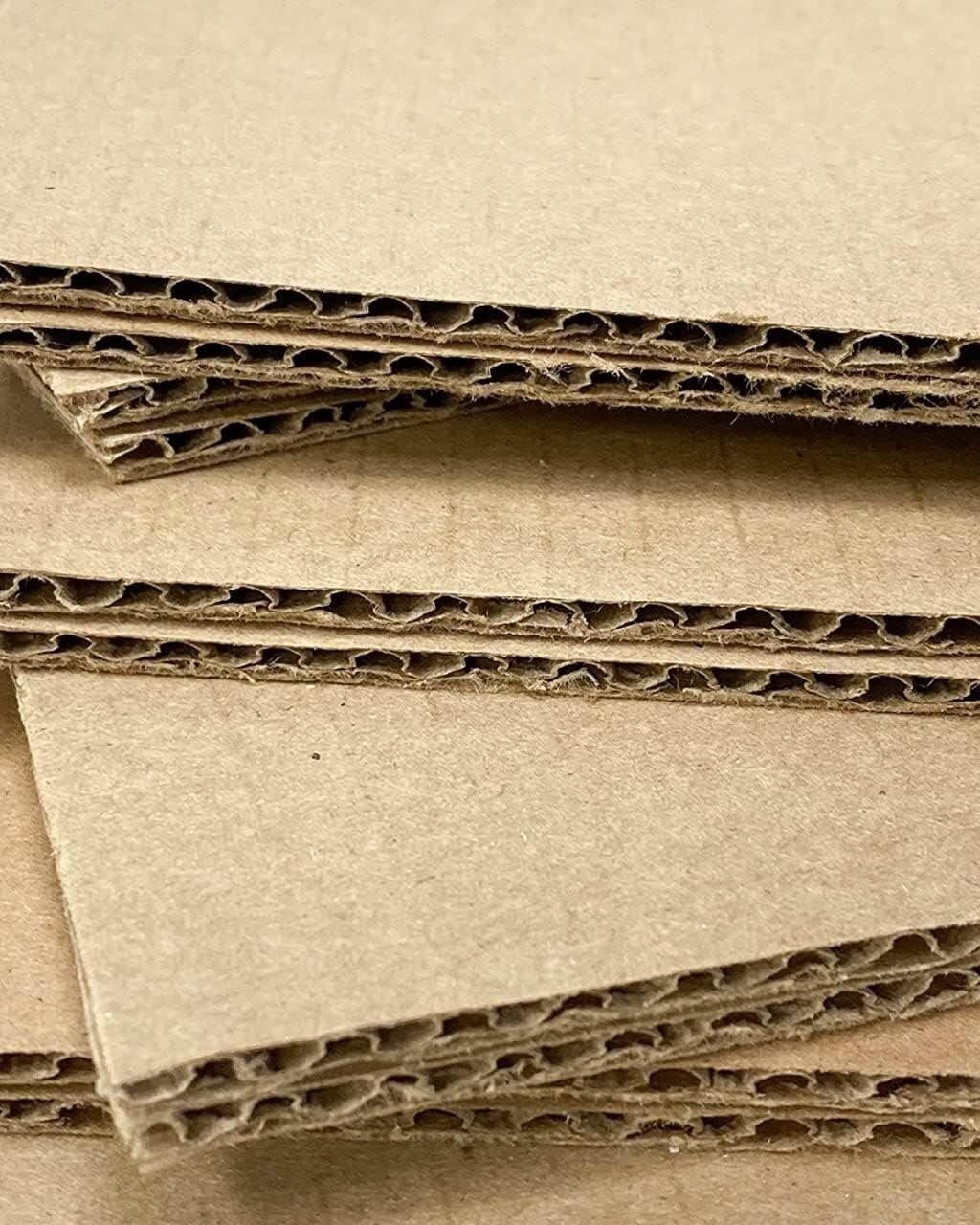 25 9×12 Cardboard Corrugated Pads Inserts Filler Sheet 9 x 12