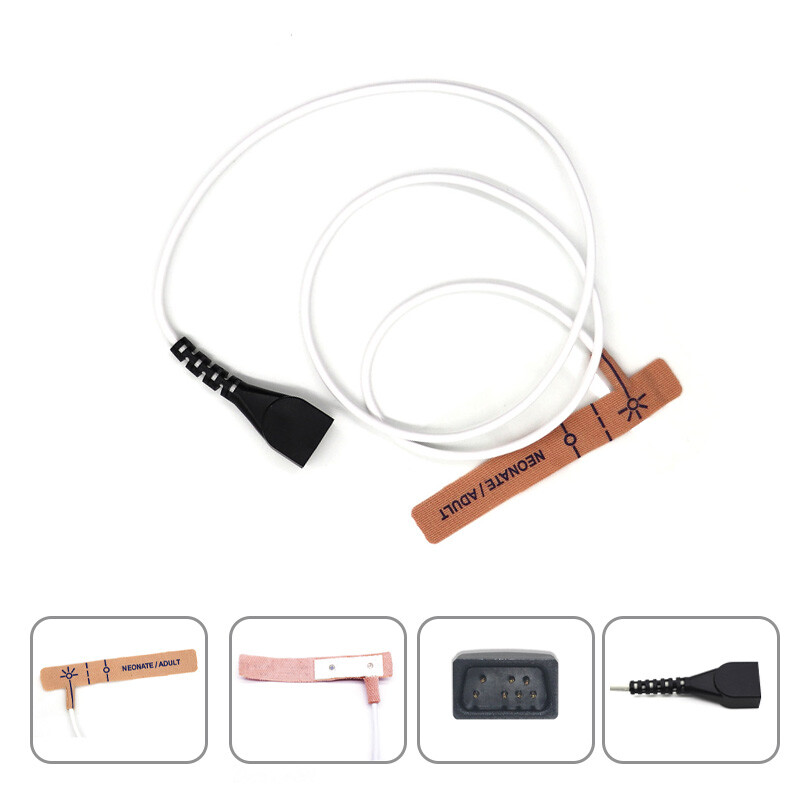 10Pcs Compatible For Nonin Neo SpO2 Neonatal/Adult Pulse Oximeter Sensor Probes