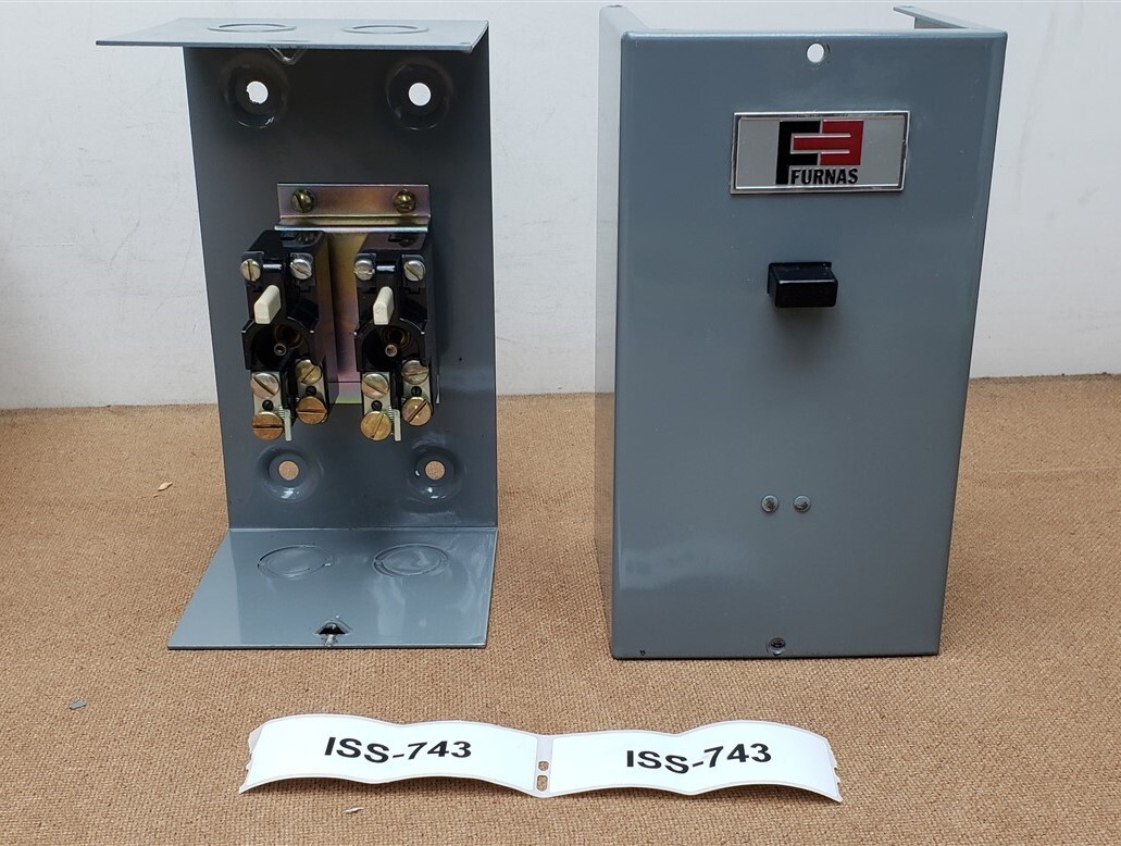 Furnas 48DB21B Includes 2 25 Amp Remote Mounted Thermal Overloads New In Box OS