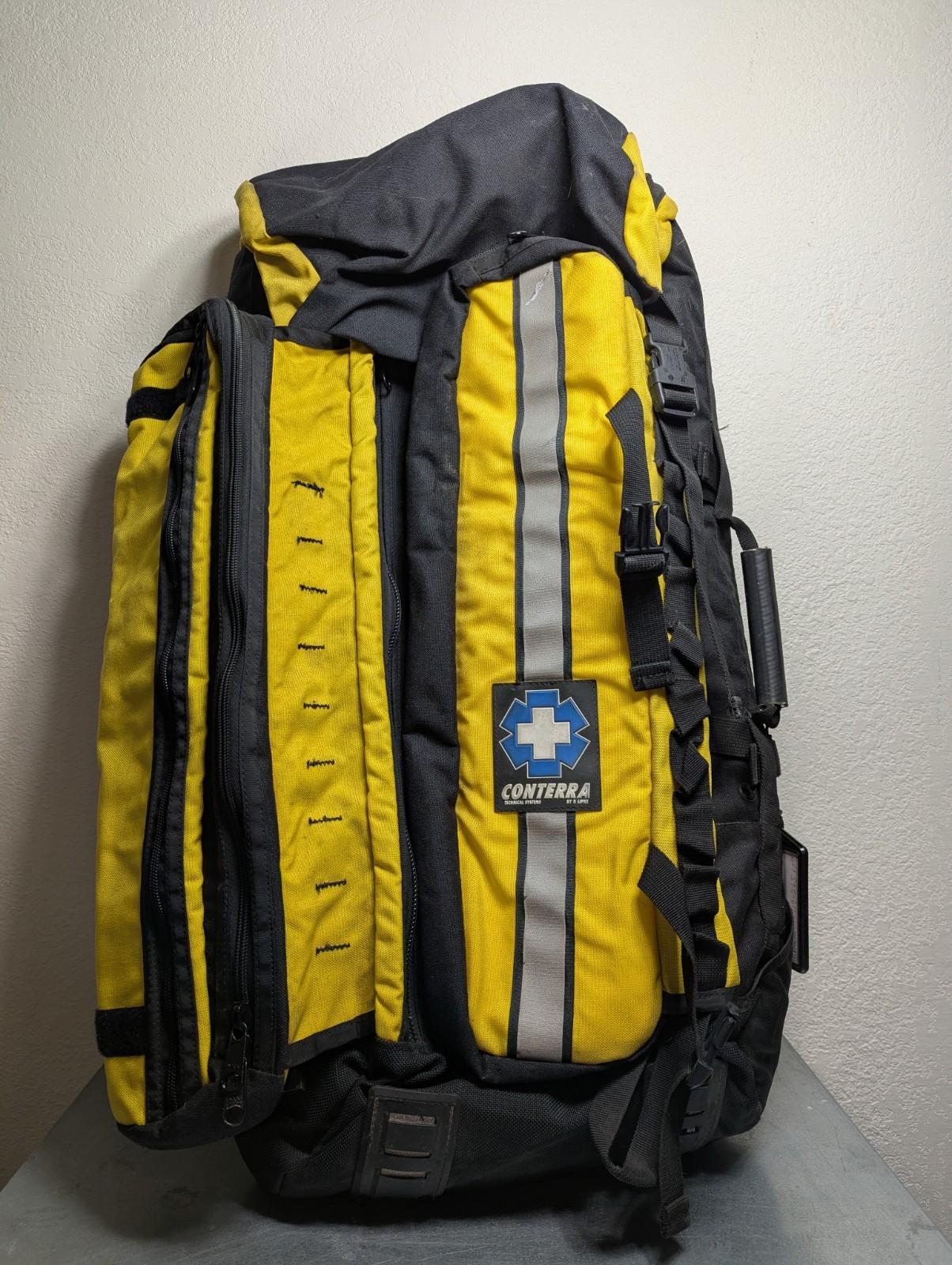 Conterra Medic EMT Paramedic Emergency Backpack Safety Yellow