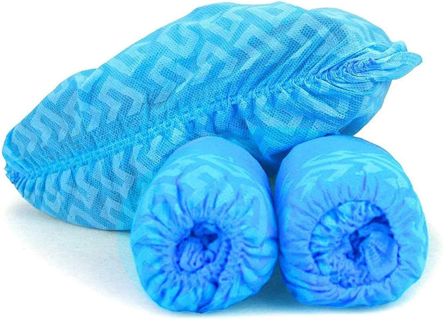 200 Count Disposable Shoe Covers Non-Woven Anti Slip Durable Medical Gear Grade