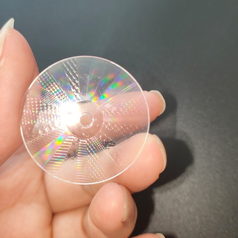 24 In 1 Multi-Image Laser Diffraction Grating Plate Interference Laser Pattern