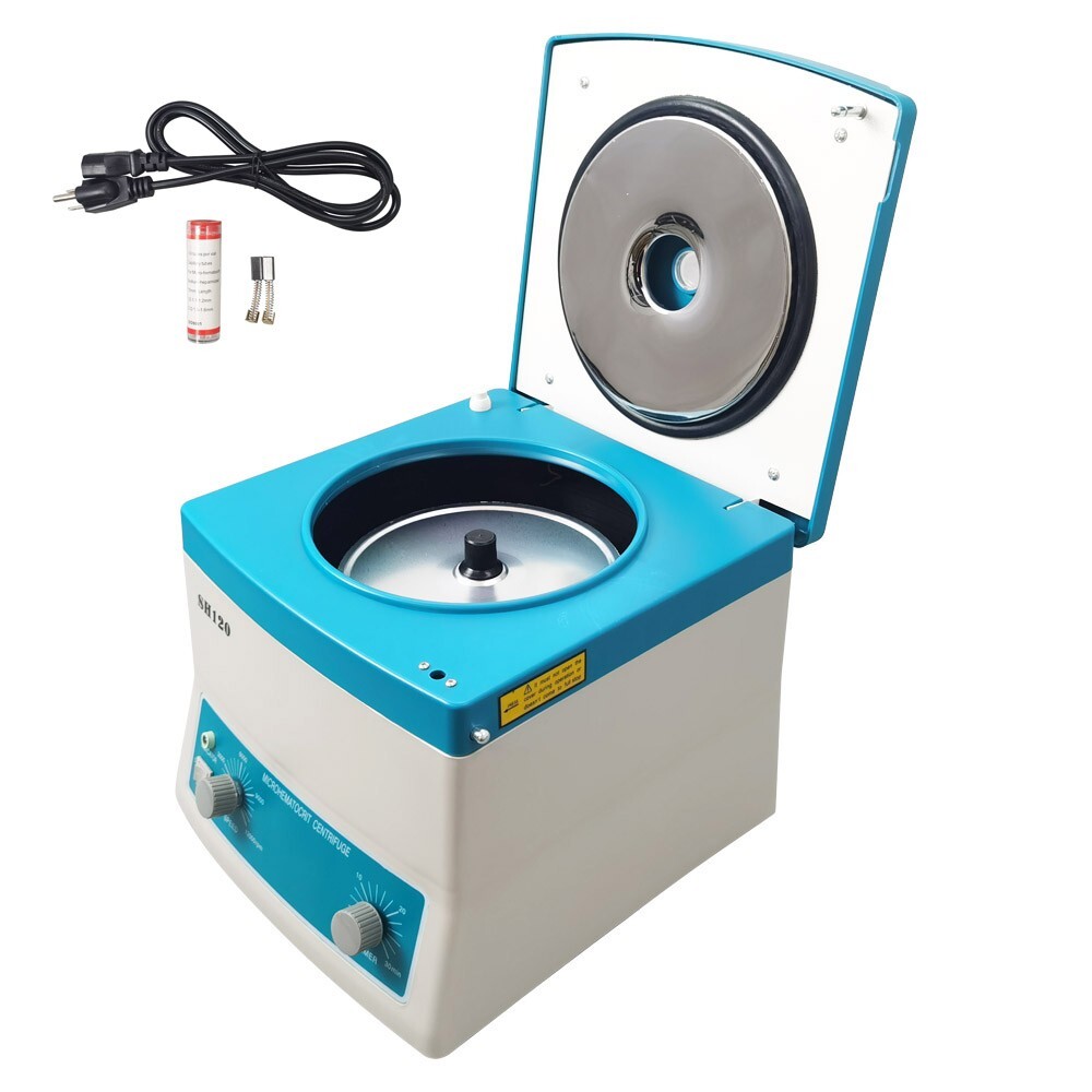 SH-120 Microhematocrit Centrifuge High Speed Blood Centrifuge 110V
