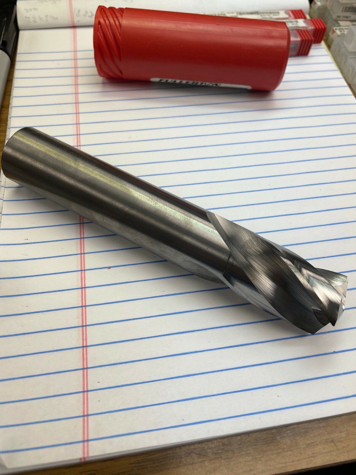 FULLERTON CARBIDE DRILL, 1.125″ DIA X 2.500″ LOC X 6.500″ OAL 3 FLUTE