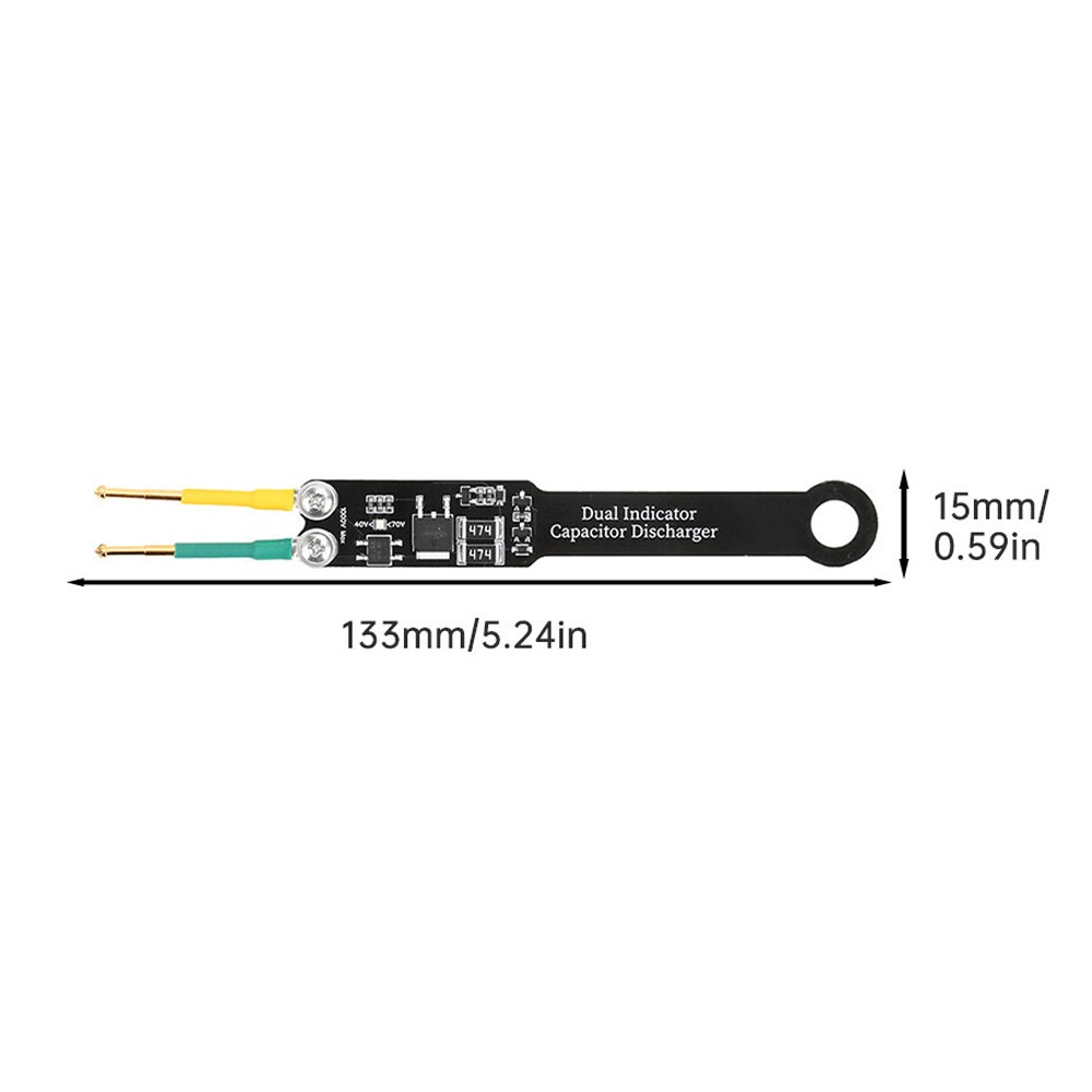 1000V Portable Capacitor Discharge Tool AC DC High Voltage Quick Discharging US