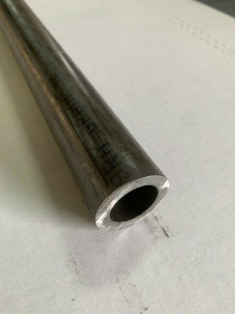 1.5″ OD x 1/4″ Wall DOM Seamless Round Tube x 35″ Long, Mild Steel Tubing