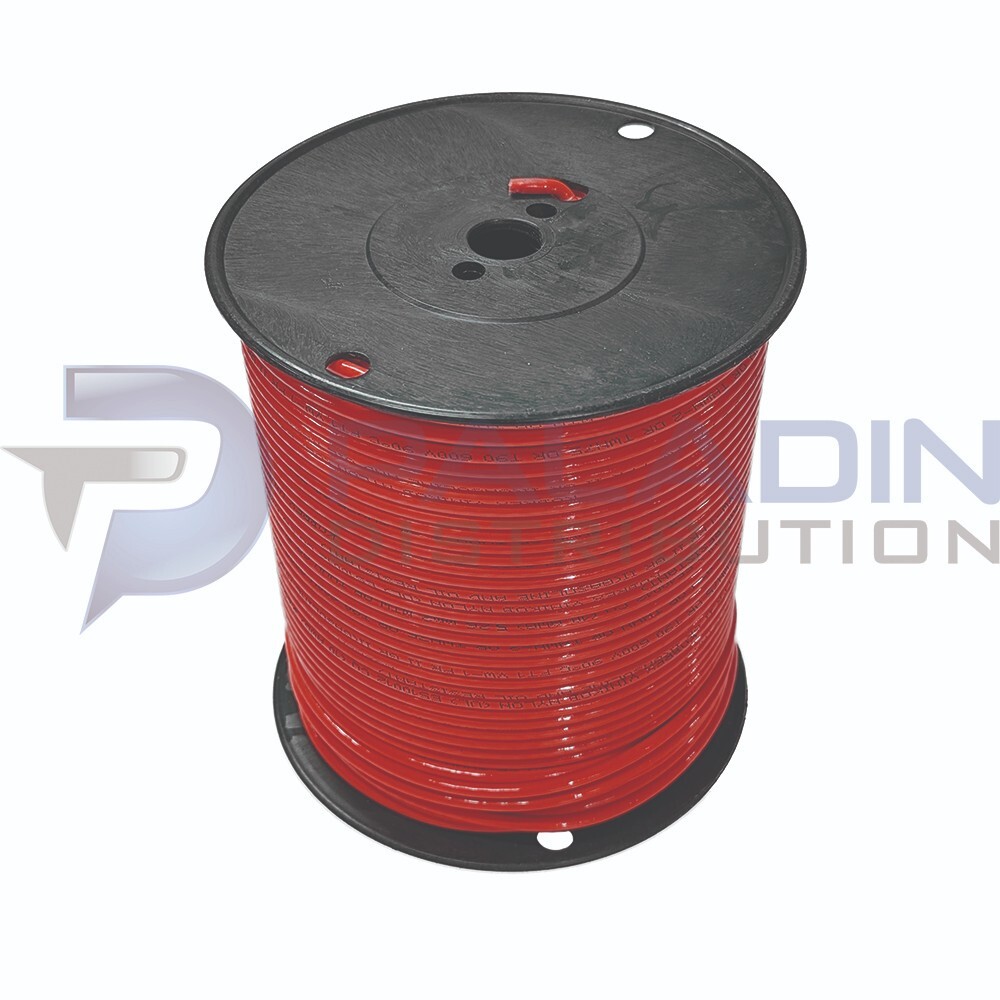 #10 AWG Gauge 600V THHN Stranded Copper Wire UL Listed – Red 500 FT