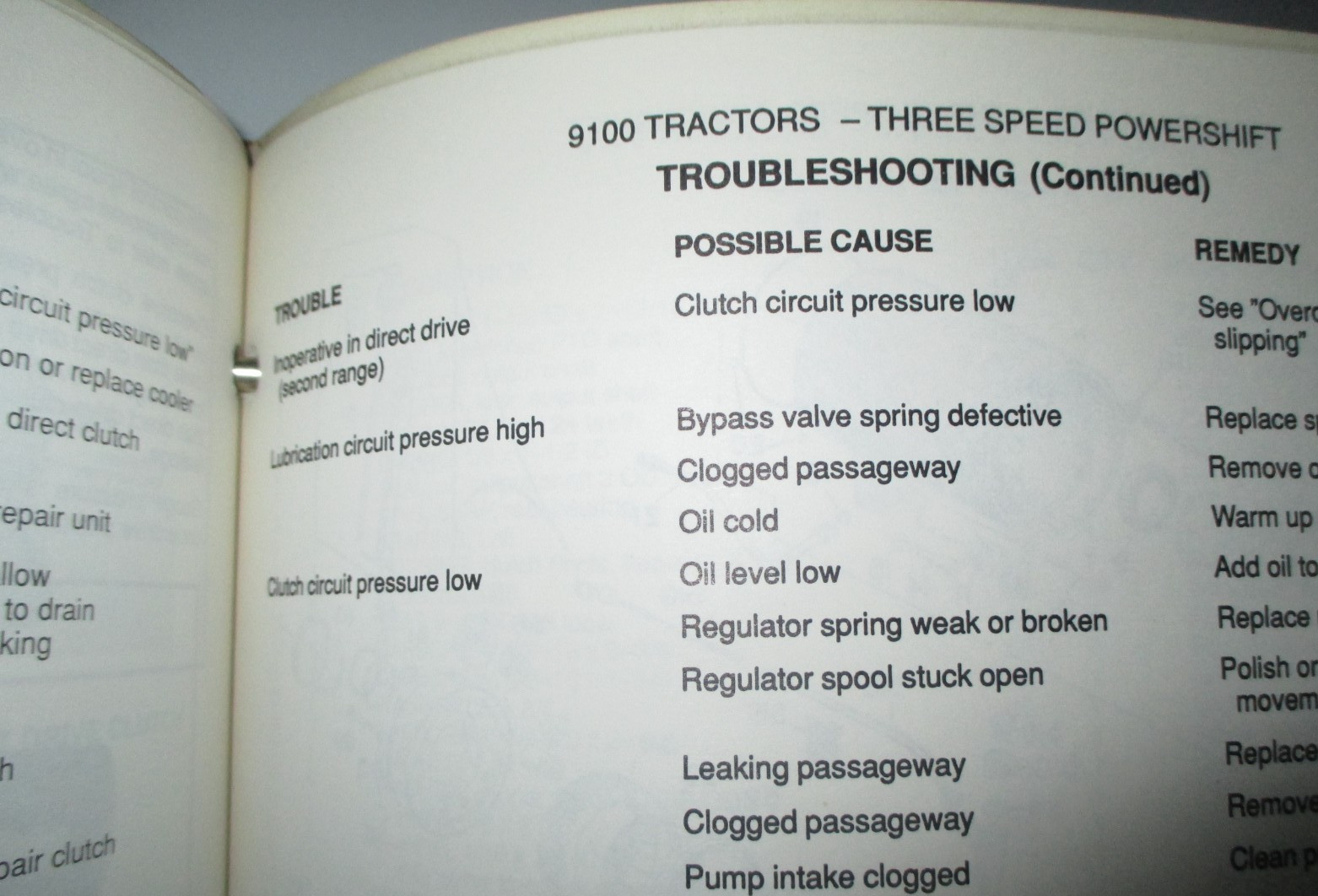 Deutz Allis 9130 9150 9170 9190 Tractor Service Shop Repair Manual AGCO ORIGINAL