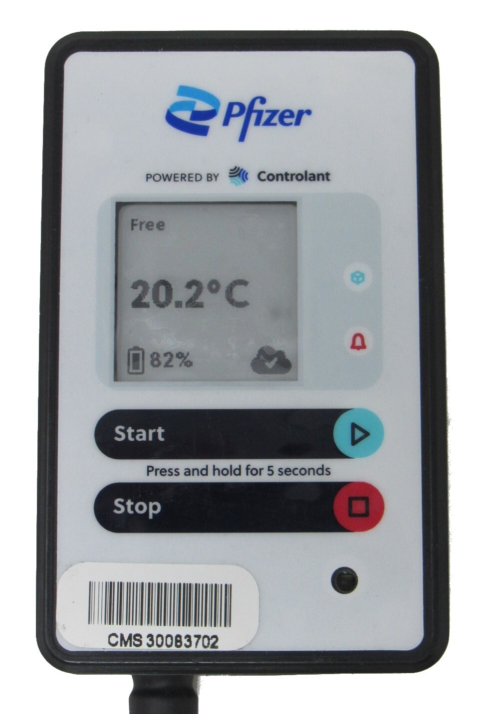 5-PACK Pfizer Controlant SAGA-P Real Time IoT Data-Logger Temperature Monitoring
