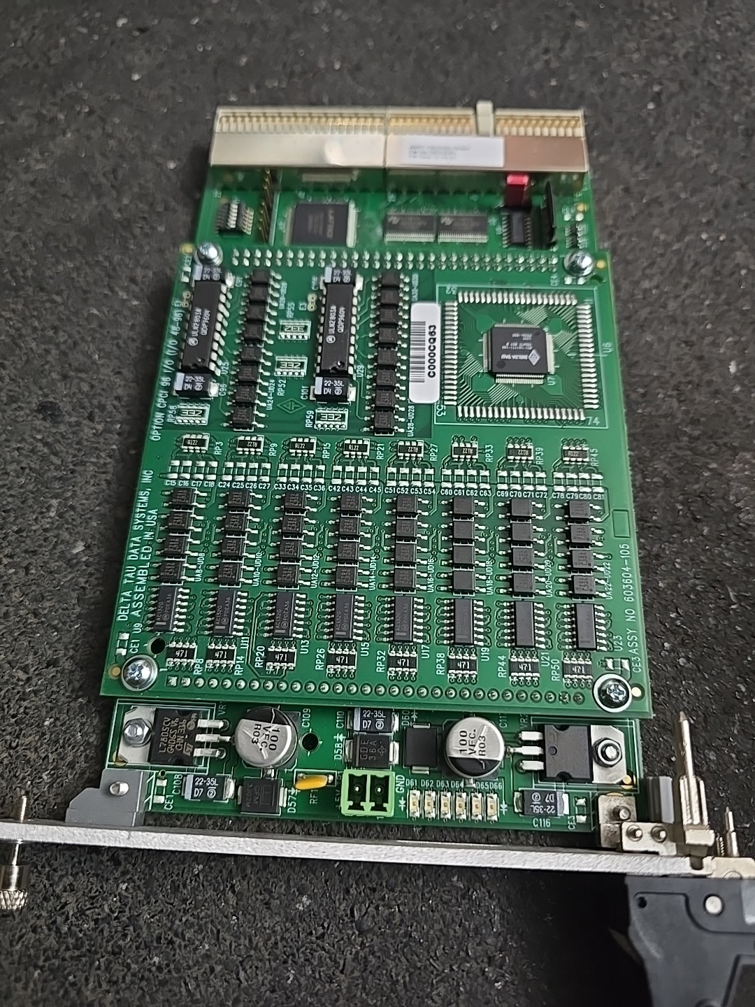 Delta Tau 603603-556 Main cPCI 96 I/O PCB Card AMAT 0190-15384