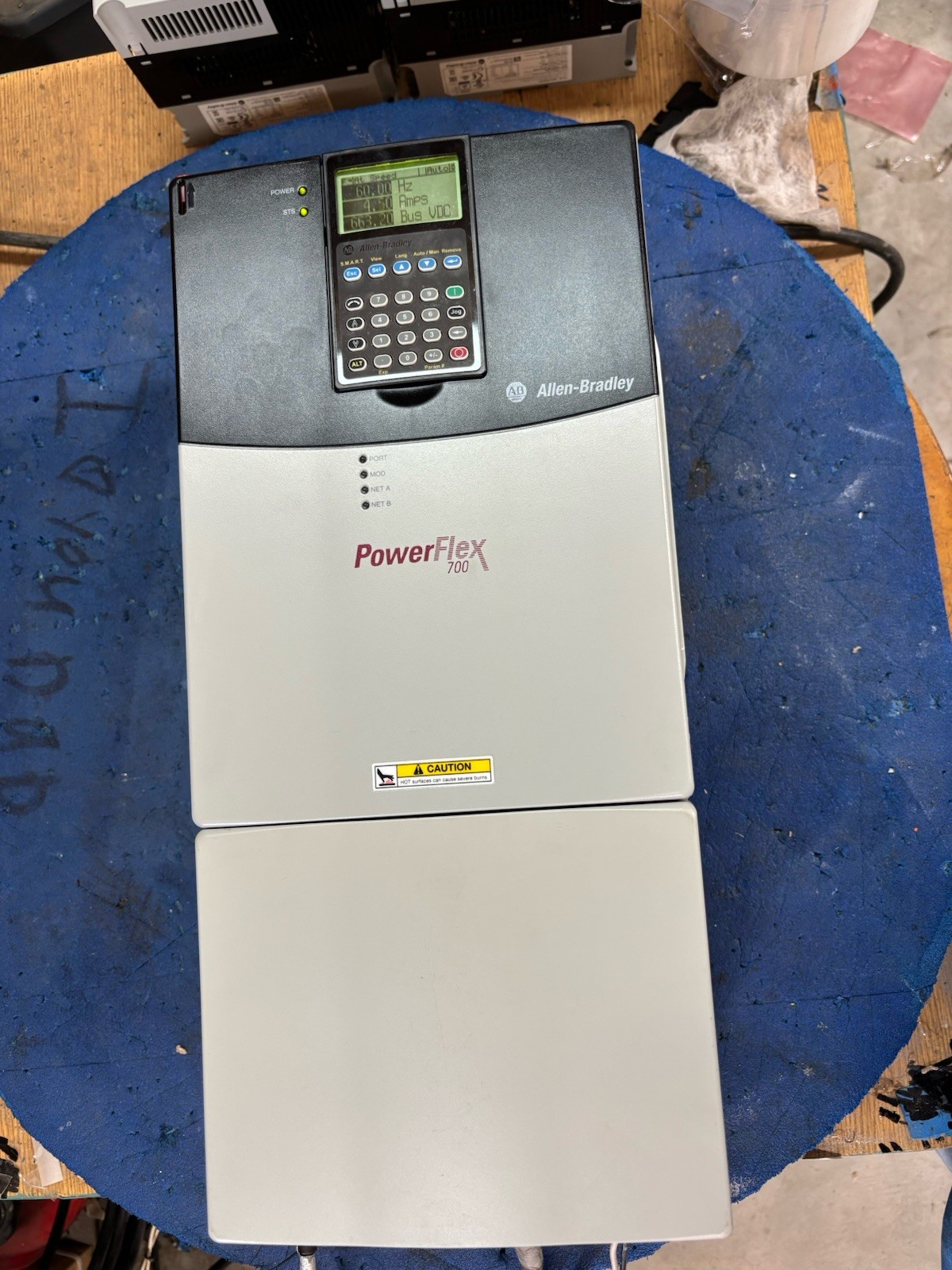 40HP 20BD052A0NYNANC0 20BD052A0AYNANC0 Powerflex 700 AC Drive MFG 2013 / Low Hrs