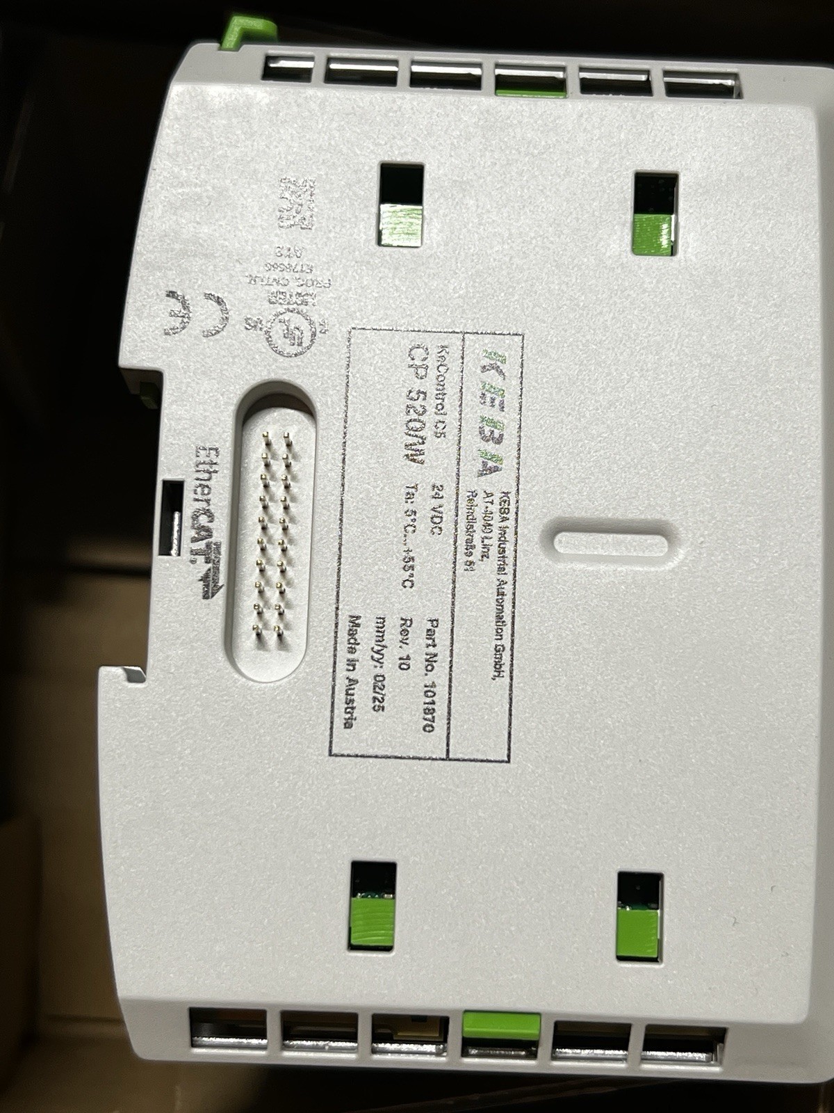 KEBA KeControl C5 CP 520/W CPU