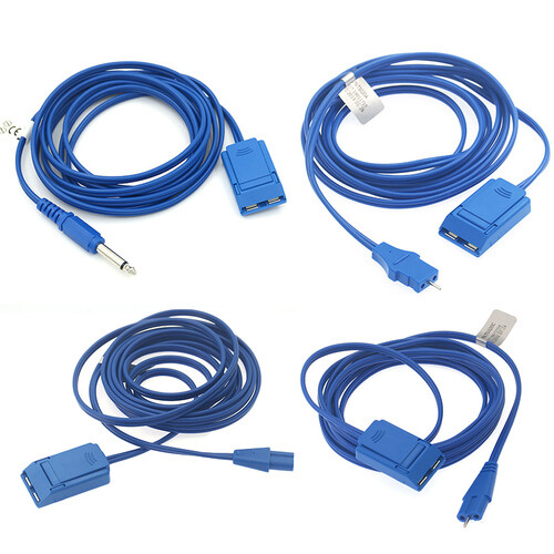 Monopole/Bipolar/American REM Plug Electrocautery Negative Plate connecting Line