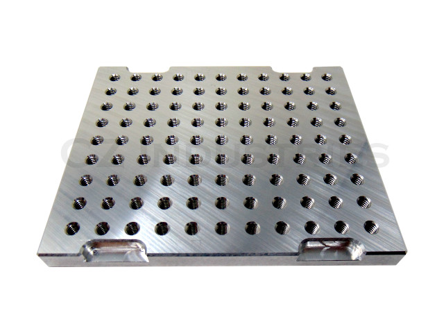 5″ x 6″ x 1/2″ MIC 6 Aluminum Fixture / Sacrificial Plate, Mini Pallet,QTY: 1