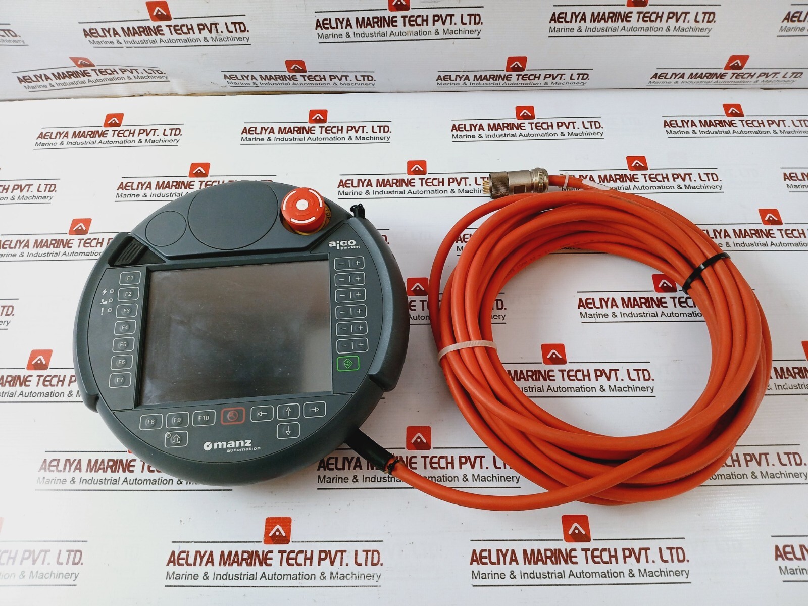 MANZ AUTOMATION AICO.PENDANT P61 MA1 80036035 Operating Panel 24VDC/0.4A Rev A