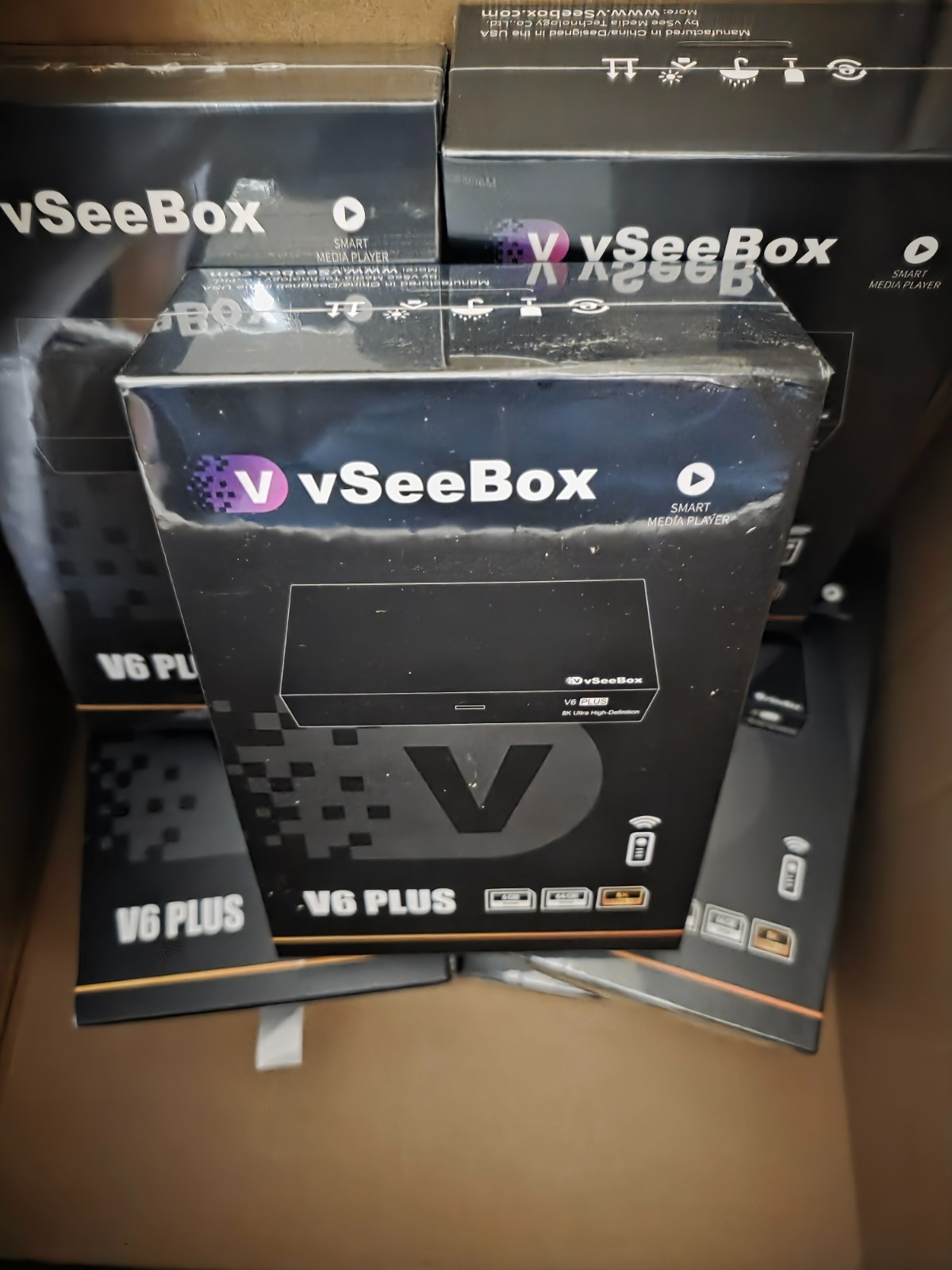vSeeBox V6 Plus Android Media Device – Authorized Distributor Same-Day Shipping
