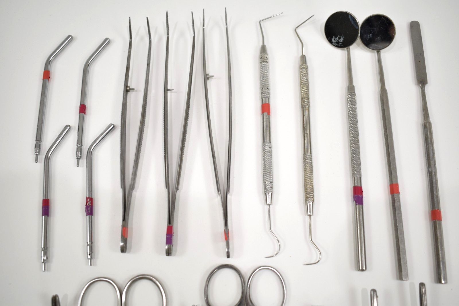FIFTEEN Dental Dentist Instruments – Various Models As Shown