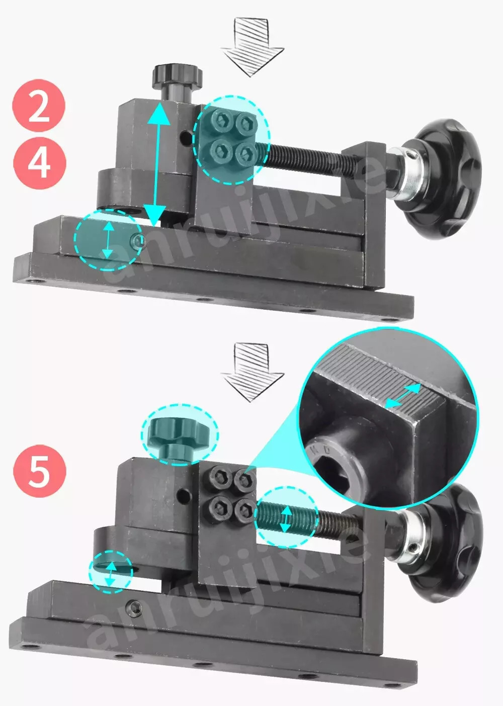 Mini Universal Bender Wire Flat Metal Manual Bending Machine 6th Generation