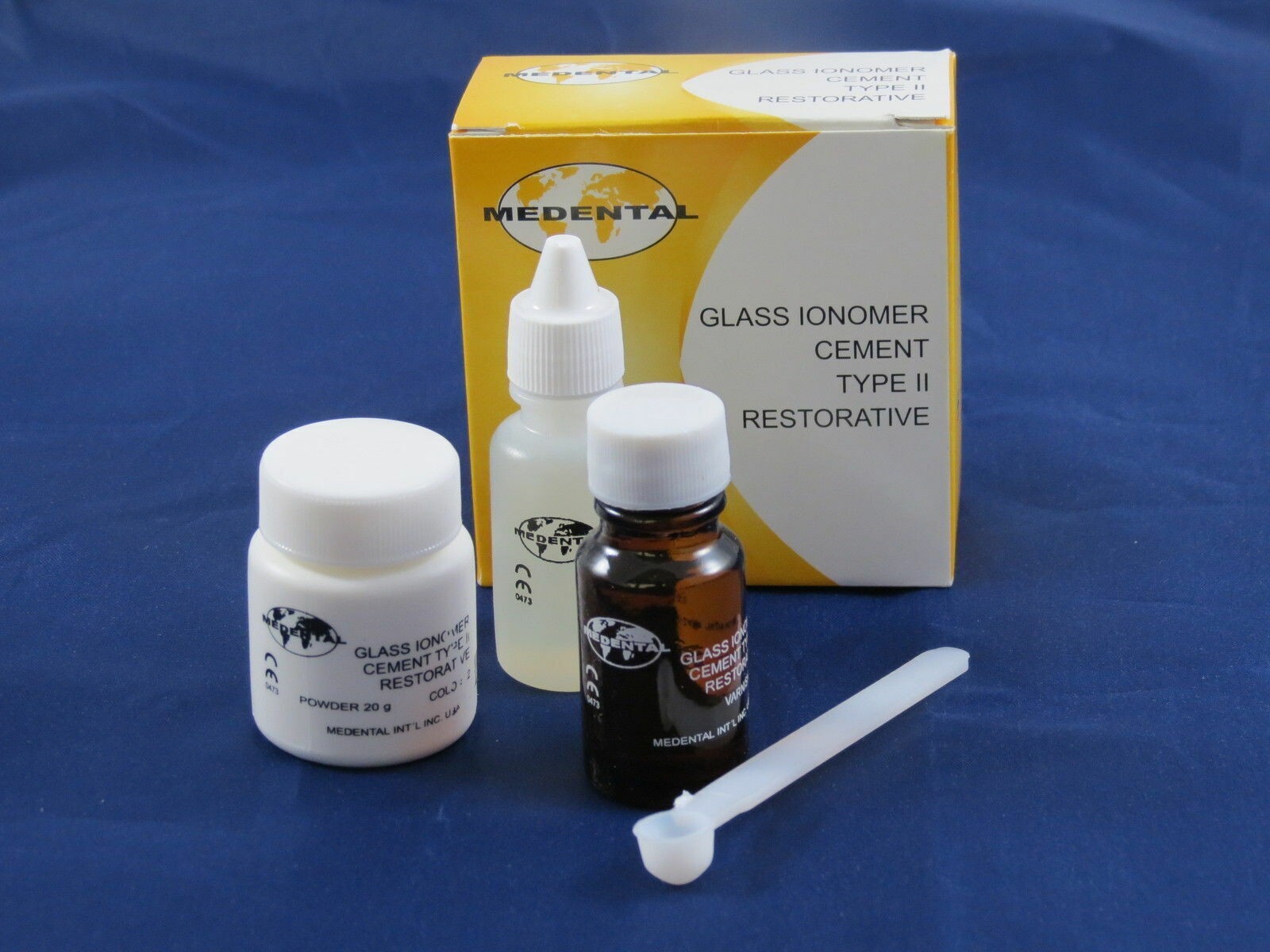 Glass Ionomer Self Cure Type II Restorative #21 Cement Kit MEDENTAL