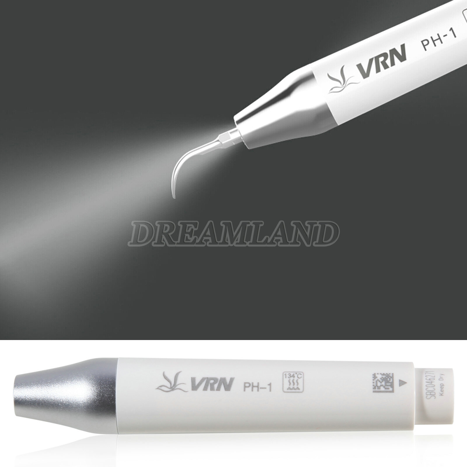 VRN Original Dental Ultrasonic Piezo scaler LED Handpiece Tips fits EMS
