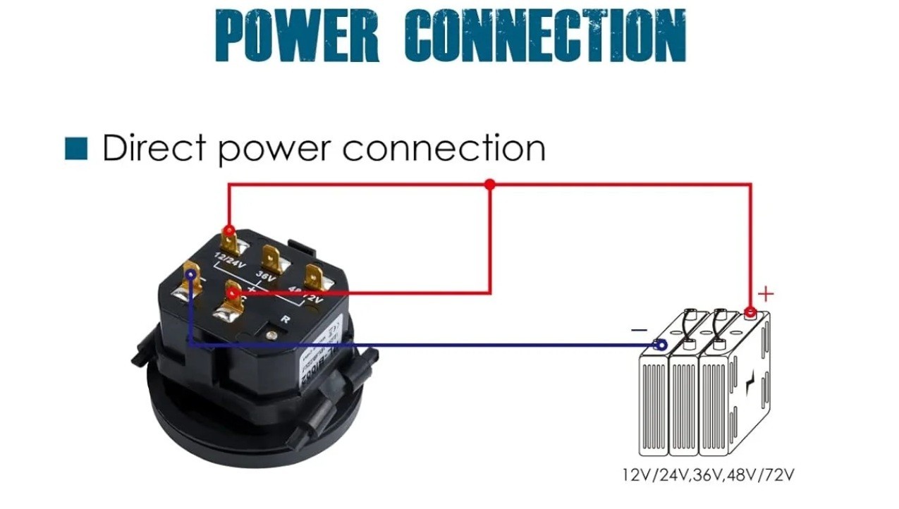 BDI BATTERY DISCHARGE INDICATOR LED 12 TO 72 VOLTS – NO LOCKOUT –