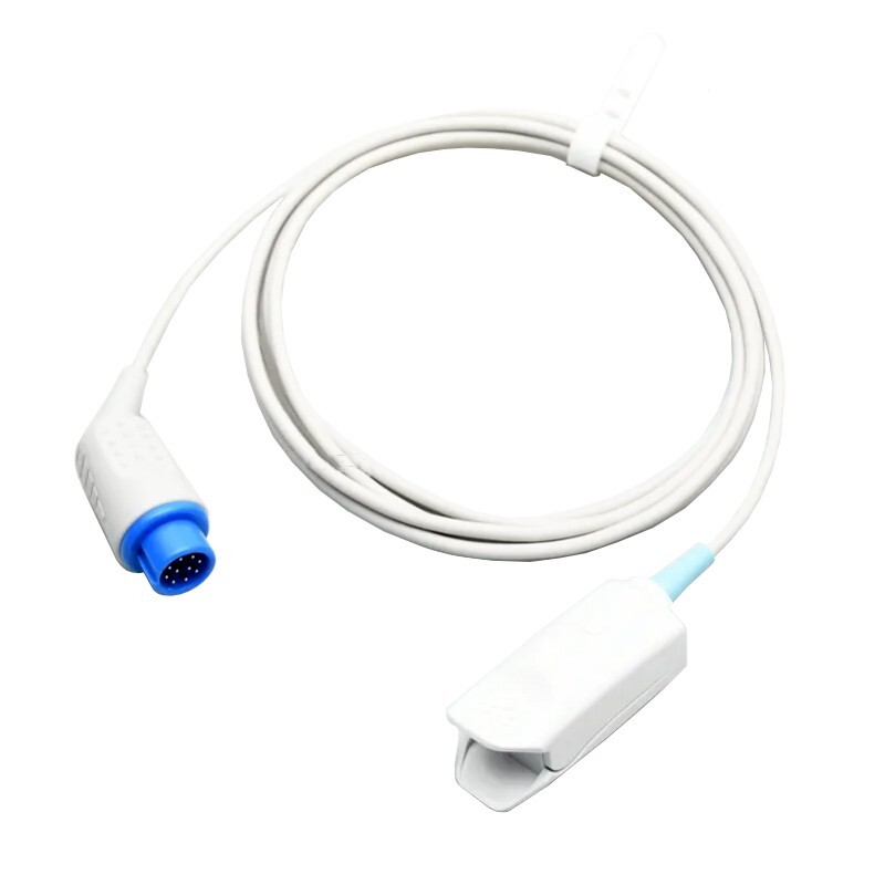 3m Reusable Probe Adult Finger Clip SpO2 Sensor Compatible with Biocare 10pin