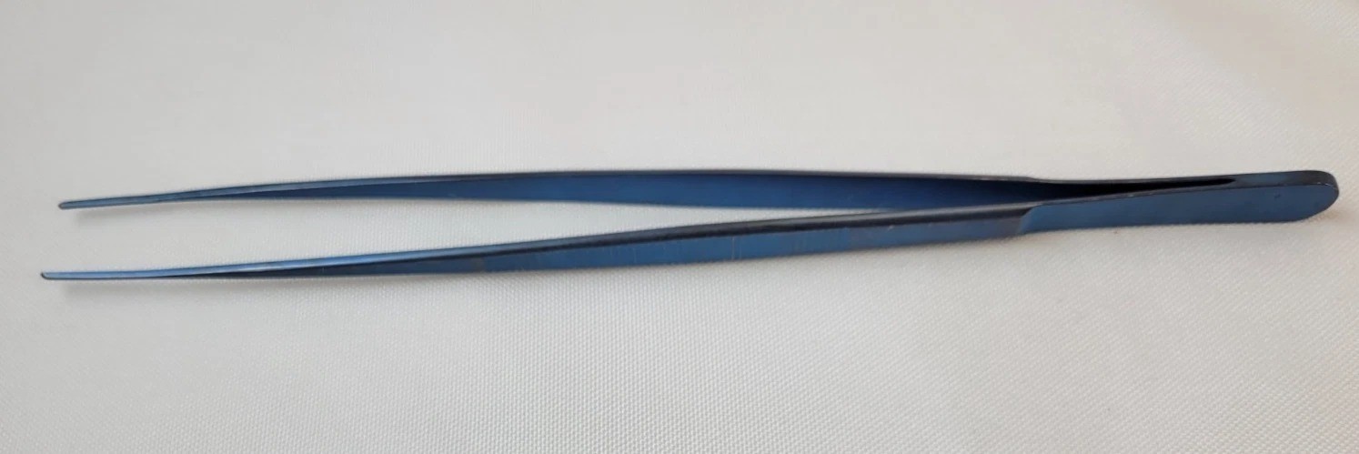 V. Mueller CH5887-T DeBakey-Diethrich Vascular Tissue Forceps, Serrated, 9.5″