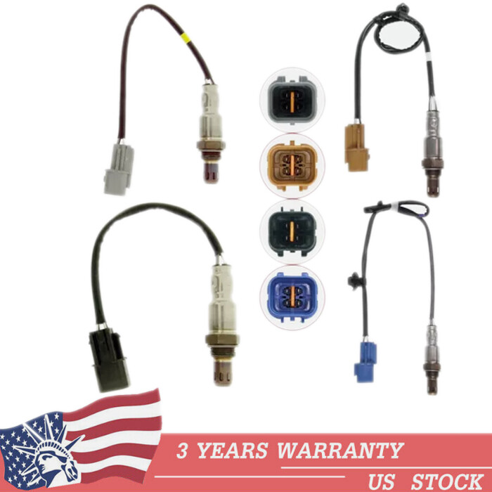 Set (4) Oxygen Sensor For 2013-2018 Hyundai Santa Fe, Kia Sorento 2014-2018 3.3L