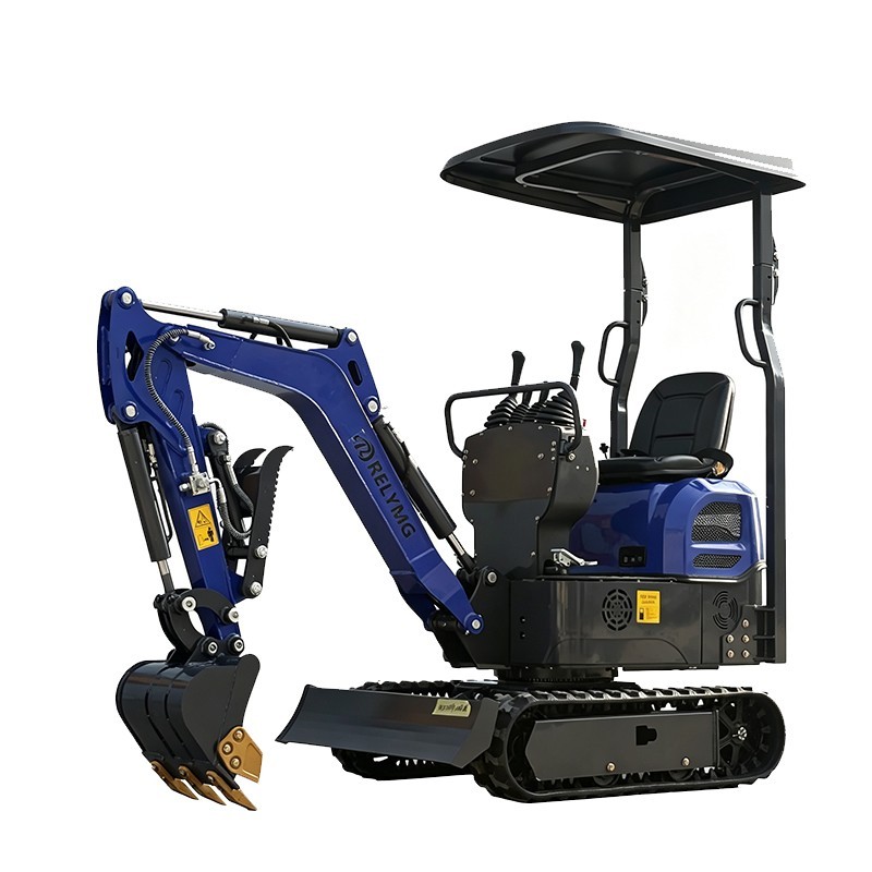 Free delivery unloading. 1-ton mini excavator, 13.5hp EPA engine, 3 accessories