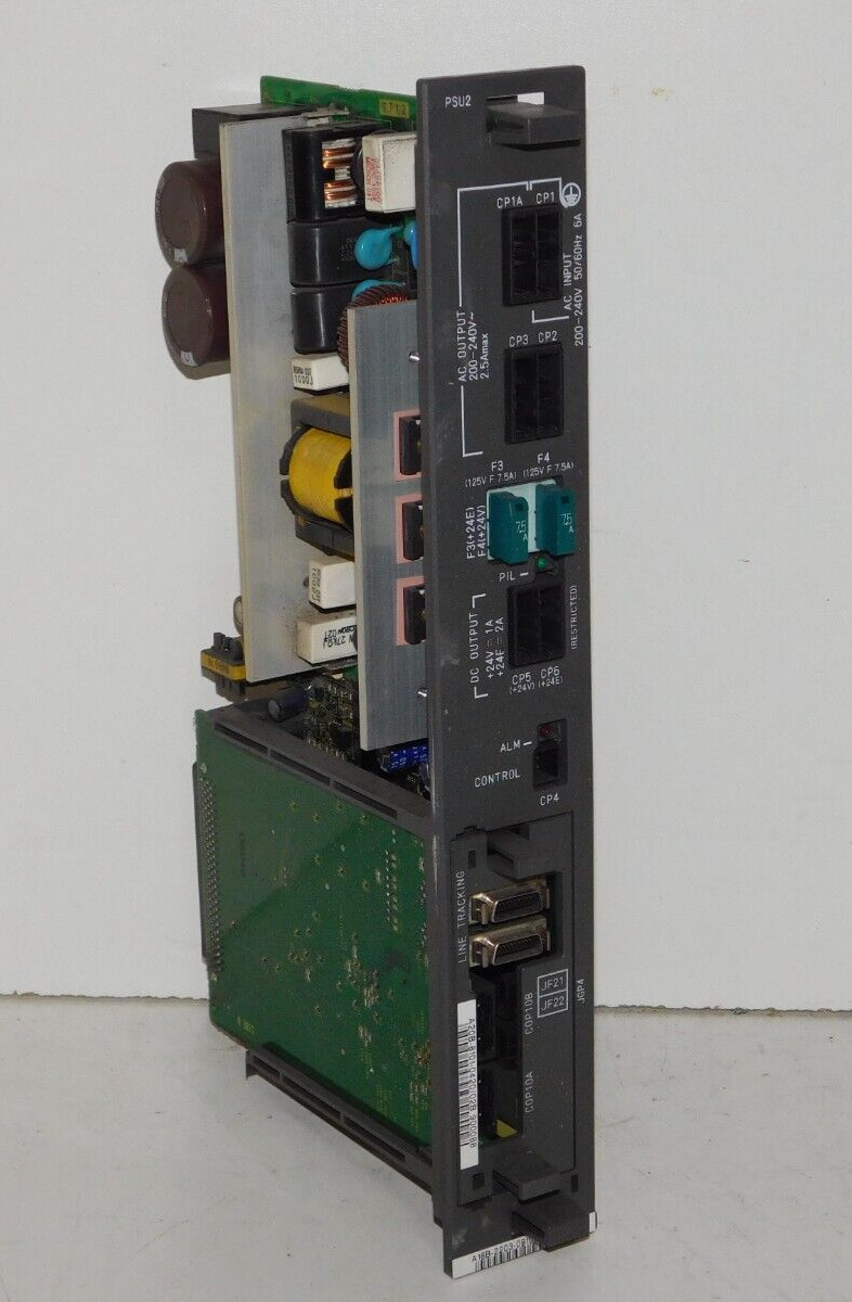 Fanuc A16B-2203-0910/06A Power Supply Board Control Module + A20B-8101-0420 Card