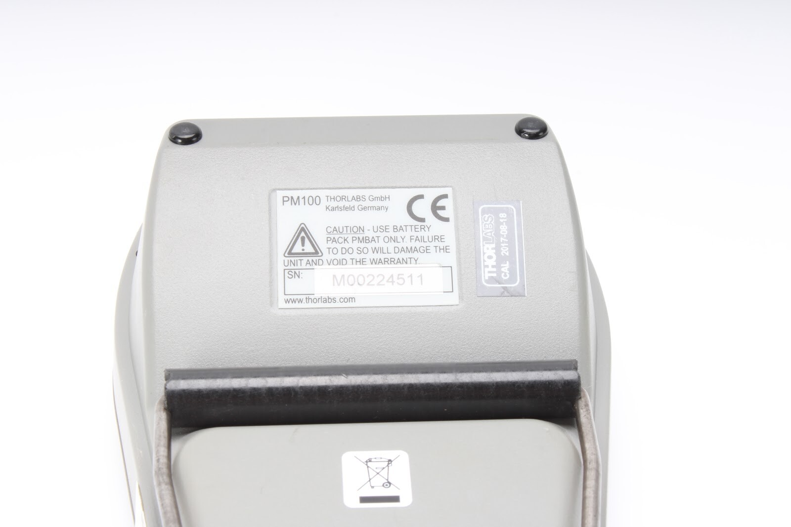 Thorlabs PM100 Digital Optical Laser Power Meter Console